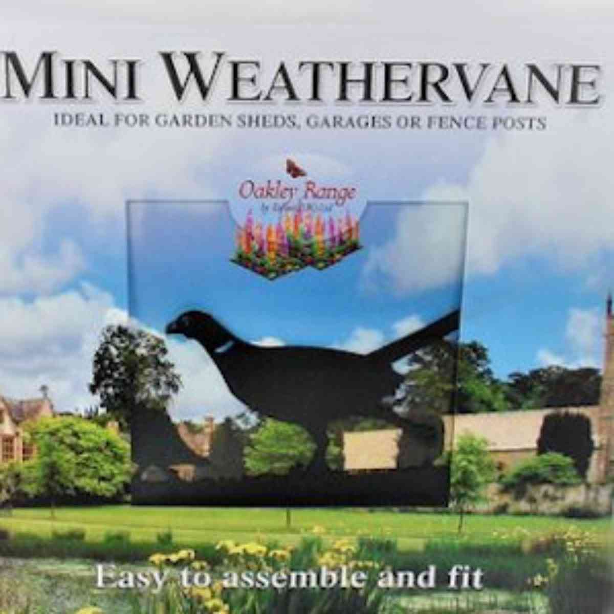Pheasant mini weathervane carton