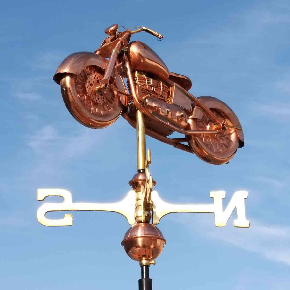 Polished_copper_motorcycle_weathervane