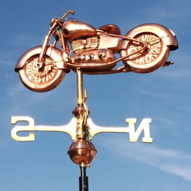 Polished_copper_motor_bike_weathervane